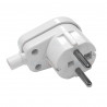 KANLUX 02186 - Fiche mâle,2P+T, 16A, Blanc, IP20 
