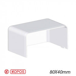 KOPOS 8501 - Embout pour  goulotte électrique Kopos 80x40mm