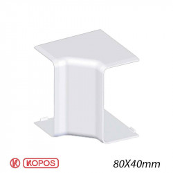 KOPOS 8505 - Angle intérieur pour  goulotte électrique Kopos 80x40mm