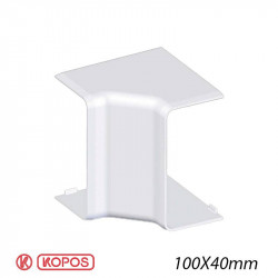 KOPOS 8515 - Angle intérieur pour goulotte électrique Kopos 100x40mm