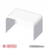 KOPOS 8551 - Embout pour goulotte électrique Kopos 100X60mm 
