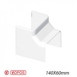 KOPOS 8565 - Angle intérieur pour goulotte électrique Kopos 140x60mm