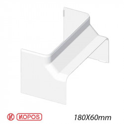 KOPOS 8575 - Angle intérieur pour  goulotte électrique Kopos 180x60mm