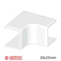 KOPOS8 935 - Angle Intérieur pour goulotte électrique Kopos 30X25mm