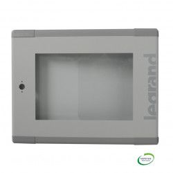 LEGRAND 020282 - Porte plate vitrée pour coffret, XL³160 hauteur 450mm - FC