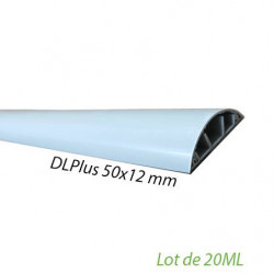 LEGRAND 030092 - Lot de 20 mètres Passage de plancher 50x12 mm gris