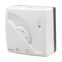 Thermostat d'ambiance Oteo complet blanc - LEGRAND 049898