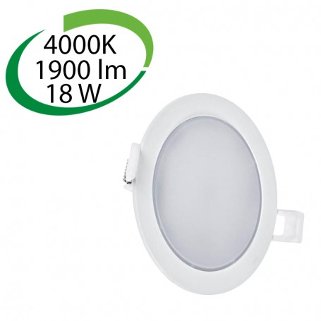 SPECTRUM SLI037029NW - SPOT DOWNLIGHT LED, 18W, 4000K, 1900LM, ⌀ : 170 mm