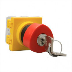 Legrand 076601 - Mosaic Coup de Poing Arrêt d'Urgence a Cle