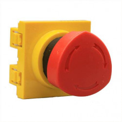 Legrand 076602 - Mosaic Coup de Poing Arrêt d'Urgence 1/4 de tour