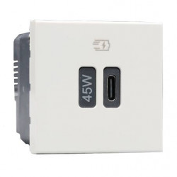 Legrand 077655L - Mosaic Prise Chargeur USB Type C 45W