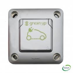LEGRAND 077897 - Prise encastrée Green'up pour véhicule électrique 16A 230V