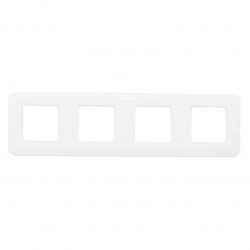 Legrand 078808L - Mosaic Plaque 4x2 modules Horizontal Blanc