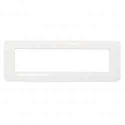 Legrand 078818L - Mosaic Plaque 8 modules Horizontal Blanc