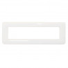 Legrand 078818L - Mosaic Plaque 8 modules Horizontal Blanc 