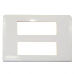 Legrand 078836L - Mosaic Plaque 2x6 modules Blanc