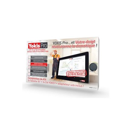 YOKIS KITYPRO (F) Kit De Programmation Yokis Pro Tablette + Yokey