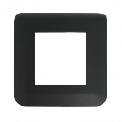 Legrand 079042L - Mosaic Plaque 2 modules Noir
