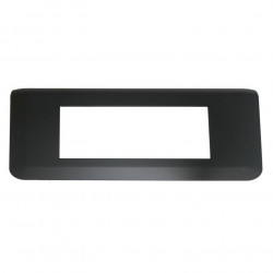Legrand 079056L - Mosaic Plaque 6 modules Horizontal Noir