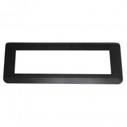 Legrand 079058L - Mosaic Plaque 8 modules Horizontal Noir