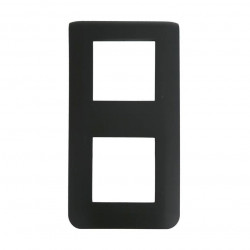 Legrand 079062L - Mosaic Plaque 2x2 modules Vertical Noir