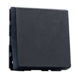 Legrand 079111L - Mosaic interrupteur Va-et-Vient 2 modules Noir