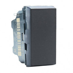 Legrand 079130L - Mosaic Poussoir 6A 1 module Noir