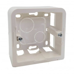 Legrand 080281 - Cadre Saillie Mosaic 2 modules Blanc