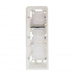 Legrand 080283 - Cadre Saillie Mosaic 3x2 modules Vertical Blanc