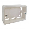 LEGRAND 080289 - Cadre saillie profondeur 40mm, pour 3 modules, Mosaic (FC) 