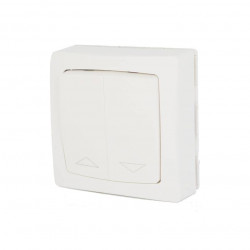 LEGRAND 086013L - Interrupteur pour volets roulants Oteo complet blanc