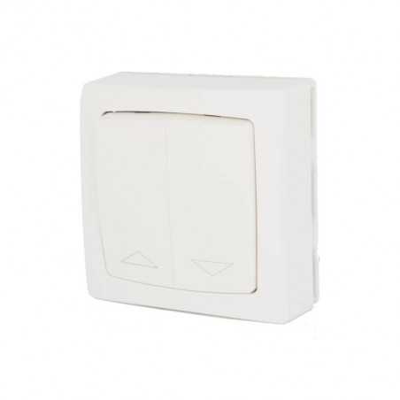 LEGRAND 086013L - Interrupteur pour volets roulants Oteo complet blanc 