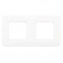 Mosaic Plaque 2x2 modules horizontal Blanc - Legrand 277804L