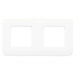 Legrand 277804L - Mosaic Plaque 2x2 modules Horizontal Blanc