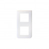 Legrand 277822L - Mosaic Plaque 2x2 modules Vertical Blanc 