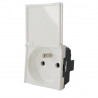 Legrand 278149L - Mosaic Prise 16A Avec Volet Blanc 