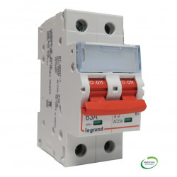 LEGRAND 406528 - Interrupteur sectionneur à déclanchement 2P 63A