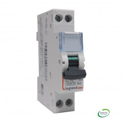 Disjoncteur 1P+N à vis C10 10A - LEGRAND 406773