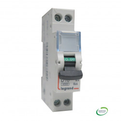 Disjoncteur 1P+N à vis D16 16A - LEGRAND 406802