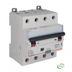 Disjoncteur différentiel 4P C32 6/10k AC 30mA - LEGRAND 411189
