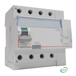 LEGRAND 411652 - Interrupteur différentiel 4P 40A AC 30mA