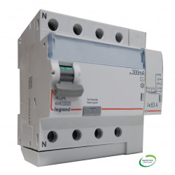 LEGRAND 411654 - Interrupteur différentiel 4P 40A AC 300mA