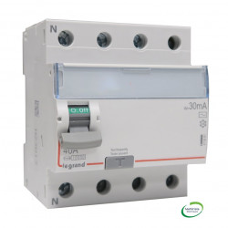 LEGRAND 411661 - Interrupteur différentiel 4P 40A AC 30mA