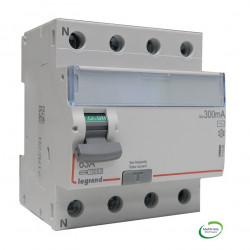LEGRAND 411666 - Interrupteur différentiel 4P 63A AC 300mA