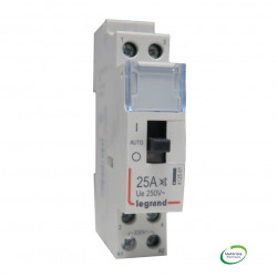 LEGRAND 412501 - Contacteur domestique silencieux 2P 25A 2F 