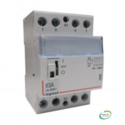 LEGRAND 412556 - Contacteur de puissance 4P 230V 63A 4F
