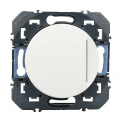 Poussoir voyant lumineux Dooxie blanc - LEGRAND 600016
