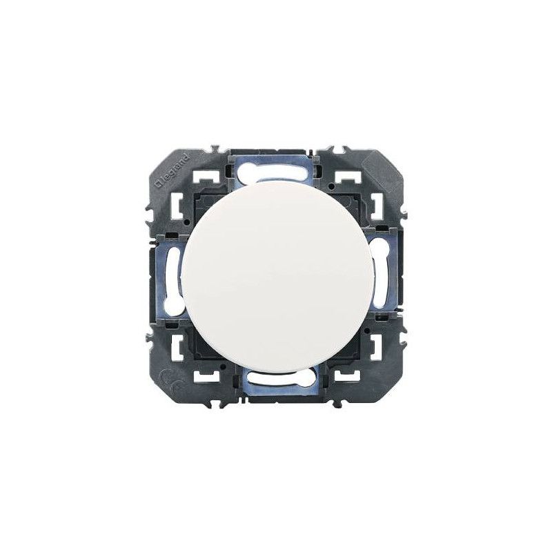 Legrand Dooxie 600018 – Poussoir Voyant Lumineux Sonnette Blanc – Neuf Sous Blister