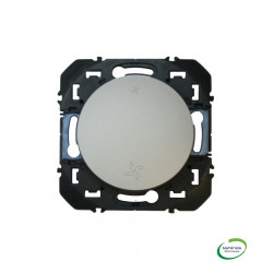 LEGRAND 600106 - Poussoir commande VMC, Dooxie, Alu - FC