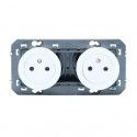 Prise de courant double Dooxie Surface - LEGRAND 600332